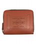 PORTER（ポーター）の古着「PS LEATHER WALLET GLASS LEATHER PORTER ポーター yoshida 吉田 日本製 ガラスレザー 384-02951」｜オレンジ