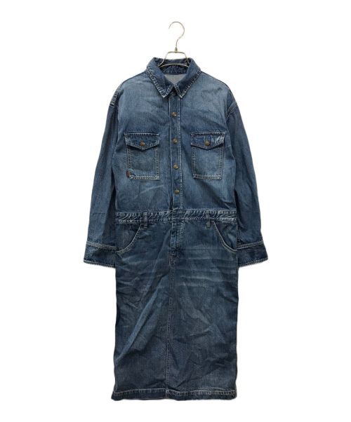 Spick and Span（スピックアンドスパン）Spick and Span (スピックアンドスパン) 51/2 ONE-PIECE LINE DENIM Spick and Span スピックアンドスパン 2023A/W 23040200213040 インディゴ サイズ:FREEの古着・服飾アイテム