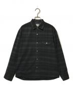 THE NORTH FACEザ ノース フェイス）の古着「ロングスリーブストレッチフランネルシャツ/L/S Stretch Flannel Shirt/NR62031」｜ブラック