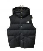 THE NORTH FACEザ ノース フェイス）の古着「CAMP Sierra Vest キャンプシエラベスト THE NORTH FACE ザ ノースフェイス TNF ゴールドウィン ロゴ刺繍 ナイロンベスト ND92231」｜ブラック