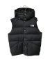 THE NORTH FACE（ザ ノース フェイス）の古着「CAMP Sierra Vest キャンプシエラベスト THE NORTH FACE ザ ノースフェイス TNF ゴールドウィン ロゴ刺繍 ナイロンベスト ND92231」｜ブラック