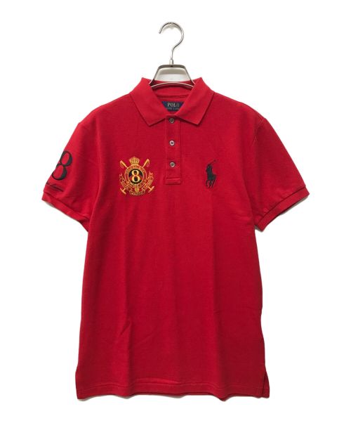 POLO RALPH LAUREN（ポロ・ラルフローレン）POLO RALPH LAUREN (ポロ・ラルフローレン) ポロシャツ レッド サイズ:SIZE Sの古着・服飾アイテム