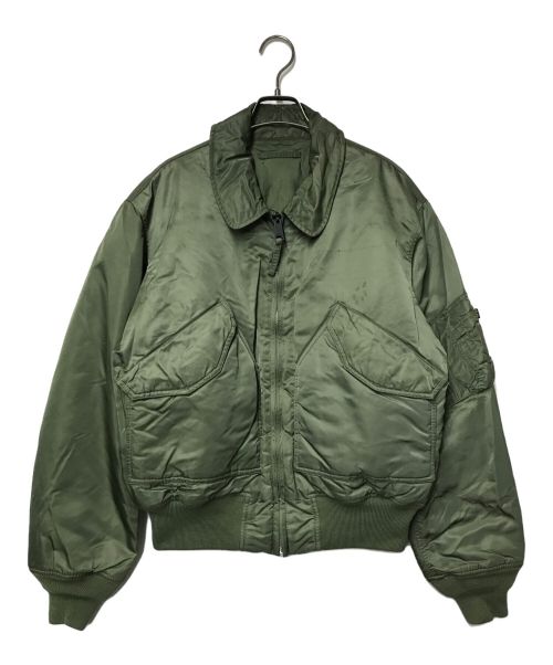 ALPHA（アルファ）ALPHA (アルファ) ALYX (アリクス) CWU-45P NAOMI AVE BOMBER JACKET フライトジャケット パイロットジャケット ALPHA/アルファ　ALYX/アリクス  オリーブ サイズ:Ⅿの古着・服飾アイテム