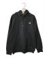 THE NORTH FACE（ザ ノース フェイス）の古着「Small Logo Heather SWEAT Hoodie スモールロゴヘザースウェットフーディ THE NORTH FACE ザ ノースフェイス TNF ゴールドウィン 裏起毛 ヘビーウェイト ロゴ刺繍 NT62342」｜ブラック