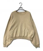 AURALEEオーラリー）の古着「SUPER SOFT SWEAT BIG P/O/A8SP10GU/AURALEE/オーラリー/日本製/ベージュ」｜ベージュ