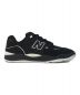 NEW BALANCE (ニューバランス) ローカットスニーカー NB NEW BALANCE ニューバランス FANTOMFIT モノトーン TIAGO 1010 NM1010NP ブラック サイズ:25.5cm：10000円