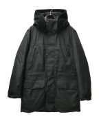 WOOLRICHウールリッチ）の古着「PERTEX LONG PARKA/パーテックスロングパーカー/222CFWOOU0638MR/防水/防風/防寒」｜ブラック