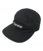 SUPREMEシュプリーム）の古着「ジェットキャップ/Camp Cap/box logo」｜ブラック