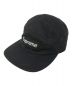 Supreme（シュプリーム）の古着「ジェットキャップ/Camp Cap/box logo」｜ブラック