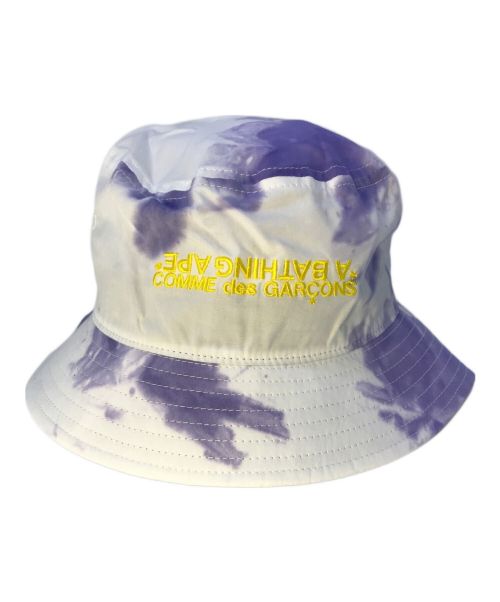 A BATHING APE（アベイシングエイプ）TIE DYE BUCKET HAT タイダイバケットハット A BATHING APE アベイシングエイプ COMME des GARCONS コムデギャルソン CDG 未使用品 タグ付き 日本製 ノーウェア 001HTJ221901Cの古着・服飾アイテム