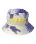 A BATHING APE（アベイシングエイプ）の古着「TIE DYE BUCKET HAT タイダイバケットハット A BATHING APE アベイシングエイプ COMME des GARCONS コムデギャルソン CDG 未使用品 タグ付き 日本製 ノーウェア 001HTJ221901C」