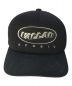 VALLAD STUDIO（バラッド）の古着「LOGO MESH CAP ロゴメッシュキャップ VALLAD STUDIO バラッド トラッカーハット YUPOONG スナップバック 」｜ブラック