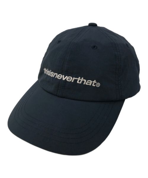 thisisneverthat（ディスイズネバーザット）thisisneverthat (ディスイズネバーザット) キャップ thisisneverthat ディスイズネバーザット ナイロンキャップ 6パネルキャップ TN220WHWBC03 ブラック サイズ:下記参照の古着・服飾アイテム