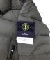 中古・古着 STONE ISLAND (ストーンアイランド) ガーメントダイ ナイロンタフタ フーデッド ダウンジャケット STONE ISLAND ストーンアイランド 791543728 オリーブ サイズ:SIZE L：68000円