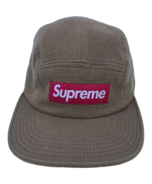 SUPREME（シュプリーム）Supreme (シュプリーム) Loro Piana Camp Cap ブラウンの古着・服飾アイテム