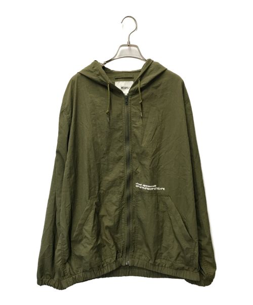 WTAPS（ダブルタップス）WTAPS (ダブルタップス) SHADOW JACKET/221BRDT-JKM01/22SS/NYLON TAFFETA オリーブ サイズ:SIZE 3の古着・服飾アイテム