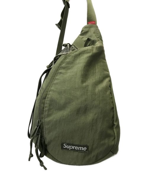 SUPREME（シュプリーム）Supreme (シュプリーム) Sling bag/スリンッグバッグ/ショルダーバッグ/ストリート/20FW オリーブの古着・服飾アイテム