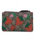 GUCCI (グッチ) ストロベリーGGコインケース/573841/グッチ/ＧＵＣＣＩ/gucci/キーリング付/Keyling/Coincase/GGスプリーム PVC ストロベリープリント ベージュ×レッド：9000円