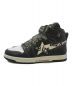 A BATHING APE (アベイシングエイプ) Izzue (イズー) BAPE STA MI/ハイカット/コラボ/izzue ブラック×ホワイト サイズ:SIZE 27cm：16000円