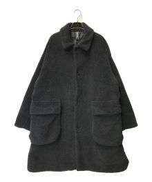 NEIGHBORHOOD（ネイバーフッド）の古着「ISLEY-B/ER-COAT NEIGHBORHOOD ネイバーフッド ボア 21AW 212SINH-JKM04」｜ブラック