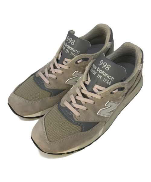 NEW BALANCE（ニューバランス）NEW BALANCE (ニューバランス) ローカットスニーカー NEW BALANCE ニューバランス U998GR USA製 グレー サイズ:27.5の古着・服飾アイテム