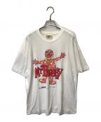 silverscreenシルバースクリーン）の古着「プリントTシャツ/BBC/イギリス/キャラクター/Mr BLOBBY/ヴィンテージＴシャツ」｜ホワイト