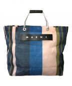 MARNIマルニ）の古着「MARKET STRIPE BAG/マーケット ストライプ バッグ」｜マルチカラー