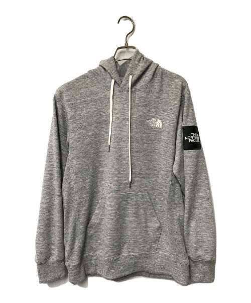 THE NORTH FACE（ザ ノース フェイス）THE NORTH FACE (ザ ノース フェイス) Square Logo Hoodie/スクエア ロゴ フーディ/NT12230 グレー サイズ:Mの古着・服飾アイテム