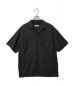 UNFILO（アンフィーロ）の古着「シャツ UNFILO アンフィーロ 開襟シャツ オープンカラーシャツ 422339 7057449」｜ブラック