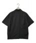 UNFILO (アンフィーロ) シャツ UNFILO アンフィーロ 開襟シャツ オープンカラーシャツ 422339 7057449 ブラック サイズ:M：3980円