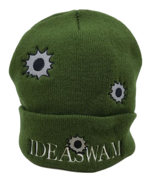 ideaswam（イデアスワム）ideaswam (イデアスワム) ニットキャップ IDEASWAM イデアスワム オリーブの古着・服飾アイテム