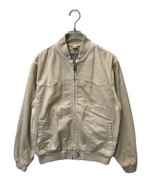 Carhartt WIP（カーハート）の古着「OG SANTA FE BOMBER オージーサンタフェボンバー stone dyed ストーンダイ CARHARTT WIP カーハート ウォッシュ加工 Tonic i033111」｜ベージュ