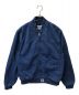 Carhartt WIP（カーハート）の古着「OG SANTA FE BOMBER オージーサンタフェボンバー stone dyed ストーンダイ CARHARTT WIP カーハート 製品染め ウォッシュ加工 i033111」｜ブルー