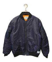 Carhartt WIP（カーハート）の古着「2023 NEW YEAR JACKET ニューイヤージャケット CARHARTT WIP カーハート MA-1 フライトジャケット オーバーサイズ ビッグシルエット a231052」｜ネイビー