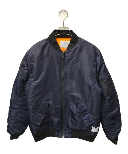 Carhartt WIP（カーハート）Carhartt WIP 2023 NEW YEAR JACKET ニューイヤージャケット CARHARTT WIP カーハート MA-1 フライトジャケット オーバーサイズ ビッグシルエット a231052 ネイビー サイズ:Ｓの古着・服飾アイテム