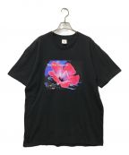 SUPREME×YOHJI YAMAMOTOシュプリーム×ヨウジヤマモト）の古着「Tシャツ Supreme シュプリーム YOHJI YAMAMOTO ヨウジヤマモト コラボ アメリカ製 20AW 20年秋冬 This Was Tomorrow Tee」｜ブラック