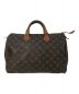 LOUIS VUITTON（ルイ ヴィトン）の古着「ハンドバッグ LOUIS VUITTON ルイ ヴィトン M41524 モノグラム 	スピーディ35 VI 832」｜ブラウン