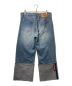 doublet (ダブレット) RECYCLE DENIM LOW-RISE DENIM PANTS doublet ダブレット 22AW20PT192 インディゴ サイズ:L：31000円