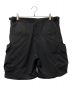 meanswhile (ミーンズワイル) Luggage Cargo Shorts ハーフパンツ meanswhile ミーンズワイル MW-PT21107 ブラック サイズ:03：5000円