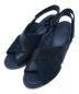 CAMPER（カンペール）の古着「Kara Black Sandal/カラ ブラック サンダルK200559-001/CAMPER/カンペール」｜ブラック×ネイビー