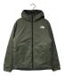 THE NORTH FACE（ザ ノース フェイス）の古着「Reversible Anytime Insulated Hoodie/リバーシブルエニータイムインサレーテッドフーディ/NY81979/中綿ジャケット」｜グレー×カーキ