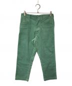 Der SAMMLER SOLO×The Three Robbersディアザムラーソロ×スリーラバーズ）の古着「GOLDEN GATE PANTS CORD'S YOSEMITE 日本製 ゴールデンゲートパンツ コーデュロイ 110-562-07」｜グリーン