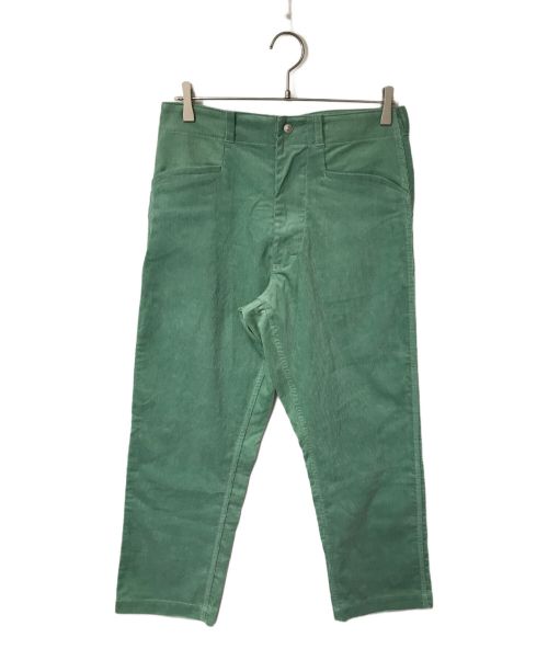 Der SAMMLER SOLO（ディアザムラーソロ）Der SAMMLER SOLO The Three Robbers GOLDEN GATE PANTS CORD'S YOSEMITE 日本製 ゴールデンゲートパンツ コーデュロイ 110-562-07 グリーン サイズ:XSの古着・服飾アイテム