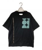 marimekkoマリメッコ）の古着「プリントTシャツ/marimekko/マリメッコ/52219-1-49381」｜ブラック