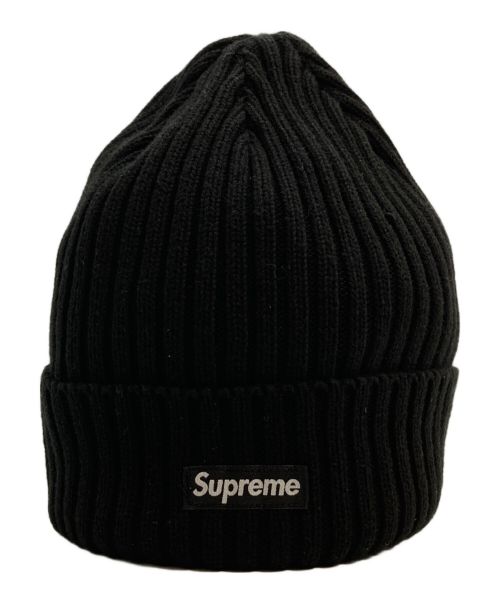 SUPREME（シュプリーム）Supreme (シュプリーム) Over dyed Beanie/ニットキャップ/ビーニー/コットン ブラックの古着・服飾アイテム