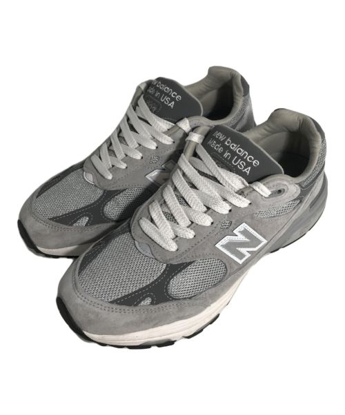 NEW BALANCE（ニューバランス）NEW BALANCE (ニューバランス) ローカットスニーカー NEW BALANCE ニューバランス MR993GL メンズ グレー GRAY スウェード NB 993 USA  グレー サイズ:27.5の古着・服飾アイテム