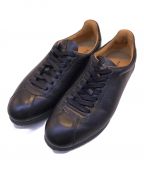 MAGNANNIマグナーニ）の古着「レザースニーカー/MAGNANNI/マグナーニ」｜ブラック