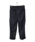 KOLOR (カラー) TROPICAL WOOL TAPERED PANTS トロピカルウールテーパードパンツ kolor カラー スラックス 日本製 ダブル タック入り 19SCM-P20112 ネイビー サイズ:SIZE 2：9000円