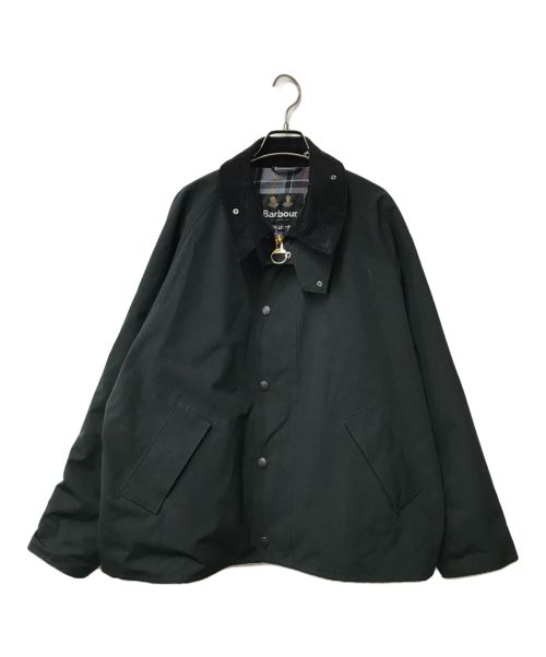 Barbour（バブアー）Barbour (バブアー) BEAMS F (ビームスエフ) 別注 2 LAYER TRANSPORT/	BEAMS F別注/222MCA0937/Barbour ダークグリーン サイズ:SIZE 42　の古着・服飾アイテム