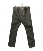 nonnativeノンネイティブ）の古着「DWELLER 5P JEANS 02 C/P KATSURAGI STRETCH OVERDYED VW nonnative ノンネイティブ NN-P4113」｜ブラック